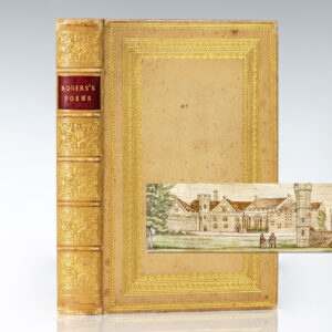 Poems by Samuel Rogers. [Fore-edge Painting].