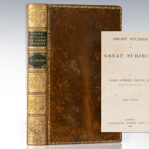 Short Studies on Great Subjects.
