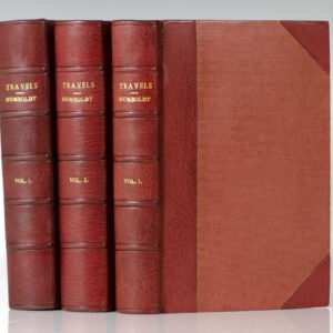 Personal Narrative of Travels to the Equinoctial Regions of America During the Years 1799-1804.