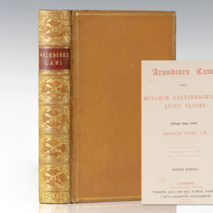 Arundines Cami Sive Musarum Cantabrigiensium Lusus Canori. [The Reeds of Cam].
