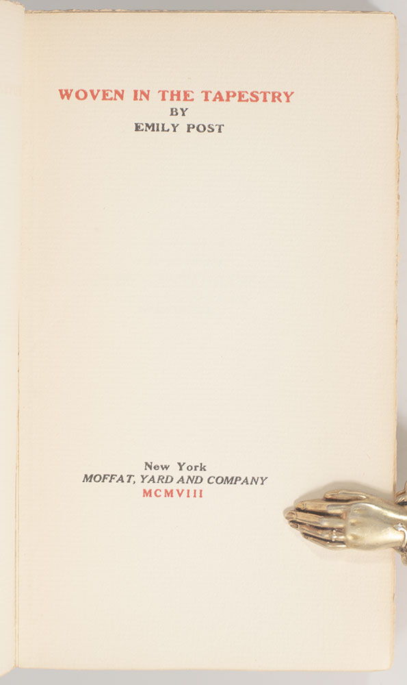 Woven in the Tapestry.