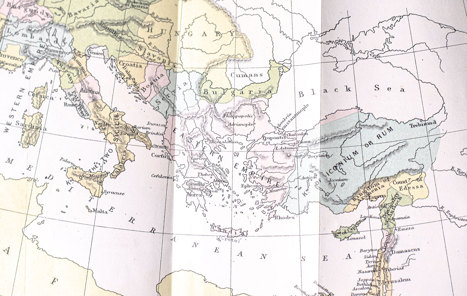 Epochs of Modern History: The Crusades.