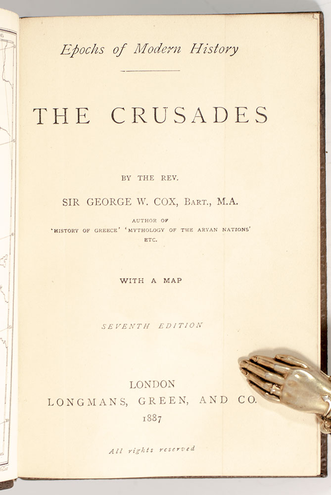 Epochs of Modern History: The Crusades.