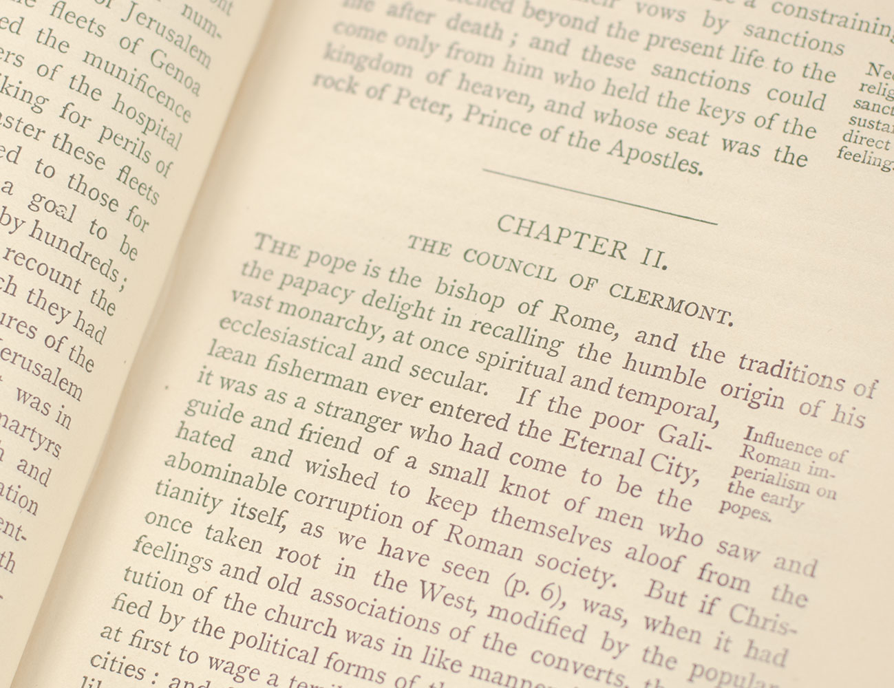 Epochs of Modern History: The Crusades.