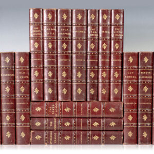 The Works of William Harrison Ainsworth. [Guy Fawkes; Lancashire Witches; Tower of London; Star-Chamber; Old St. Paul's; Flitch of Bacon; Miser's Daughter; Ovingdean Grange; Crichton; Rookwood; Jack Sheppard; Auriol; Mervyn Clitheroe; Windsor Castle; The Spendthrift; Boscobel].