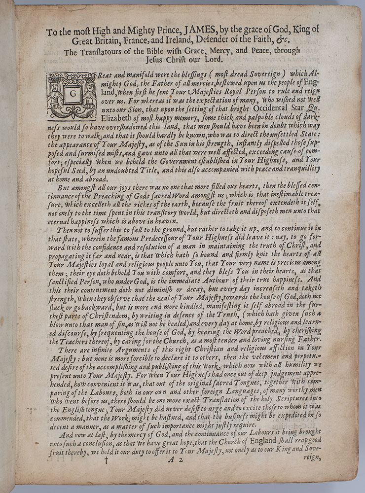 The Holy Bible Containing the Old Testament and the New Newly Translated out of the Original Tongues.