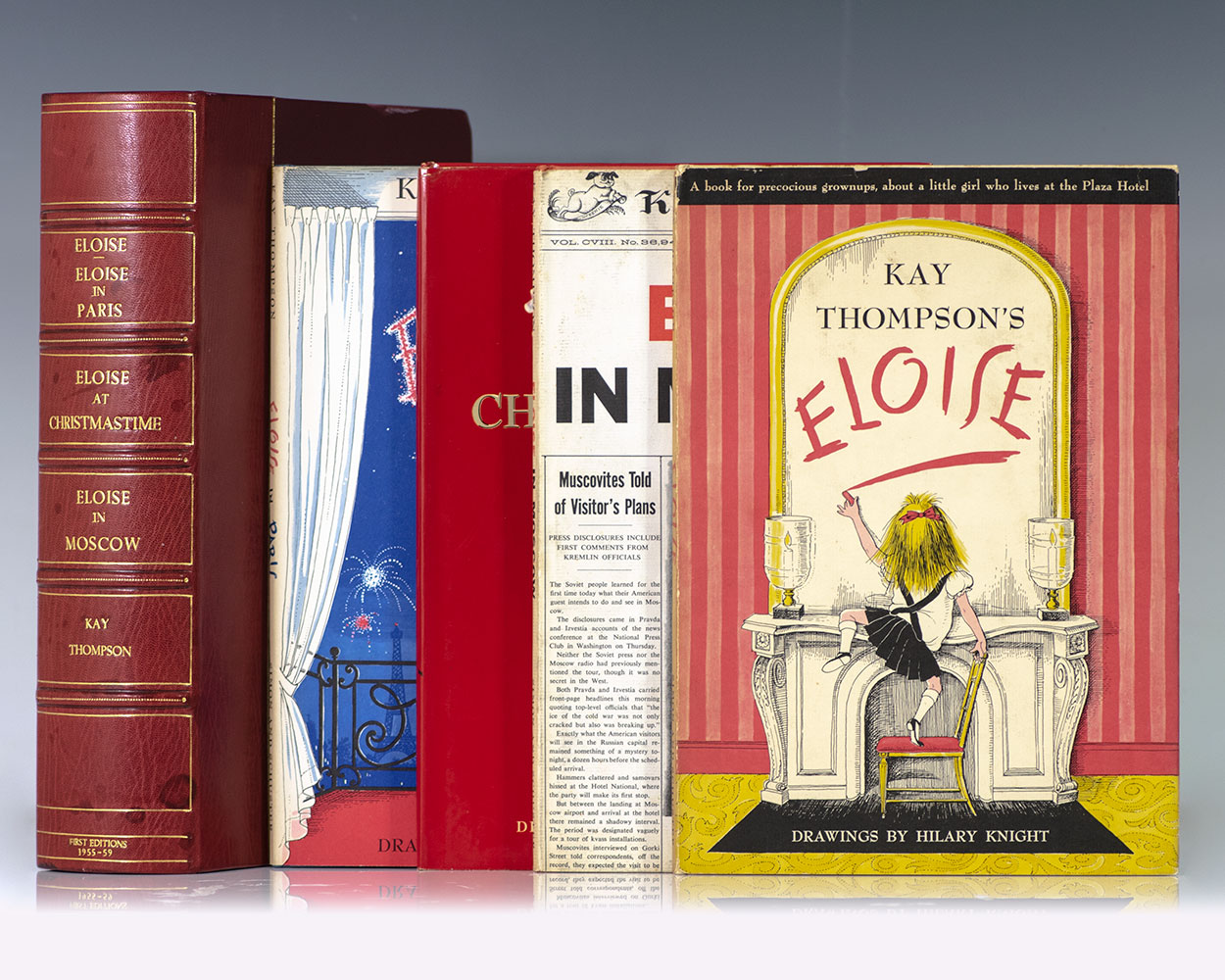 Eloise; Eloise in Paris; Eloise at Christmastime; Eloise in Moscow.