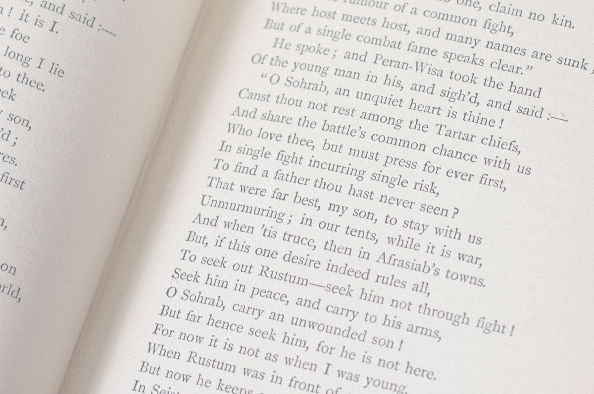 Poetical Works of Matthew Arnold.