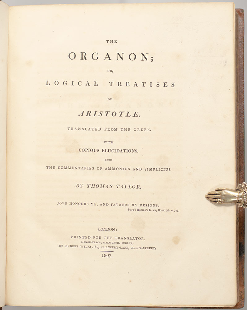 The Works of Aristotle.