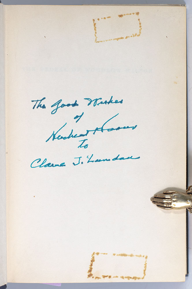 The Ordeal of Woodrow Wilson.