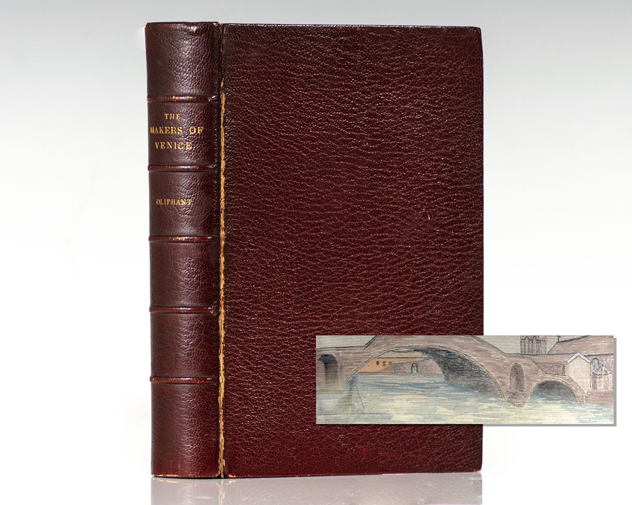 The Makers of Venice: Doges, Conquerors, Painters and Men of Letters. [Fore-edge Painting].