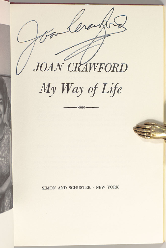 Joan Crawford: My Way of Life.