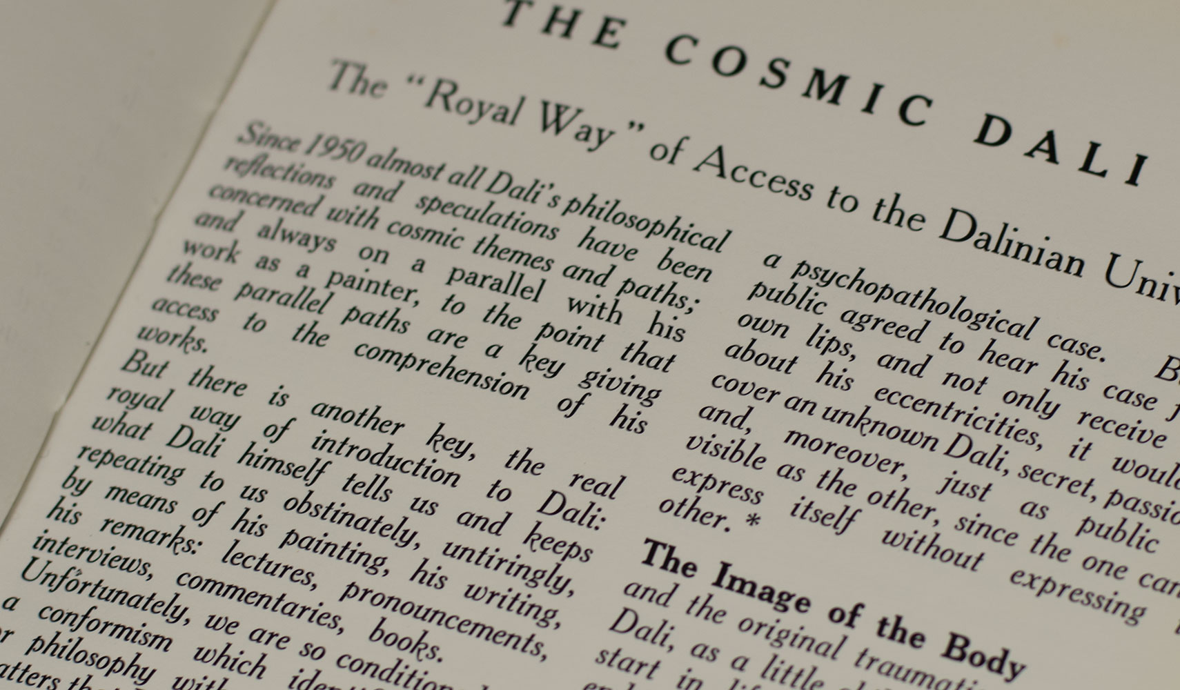 Dali by Dali.