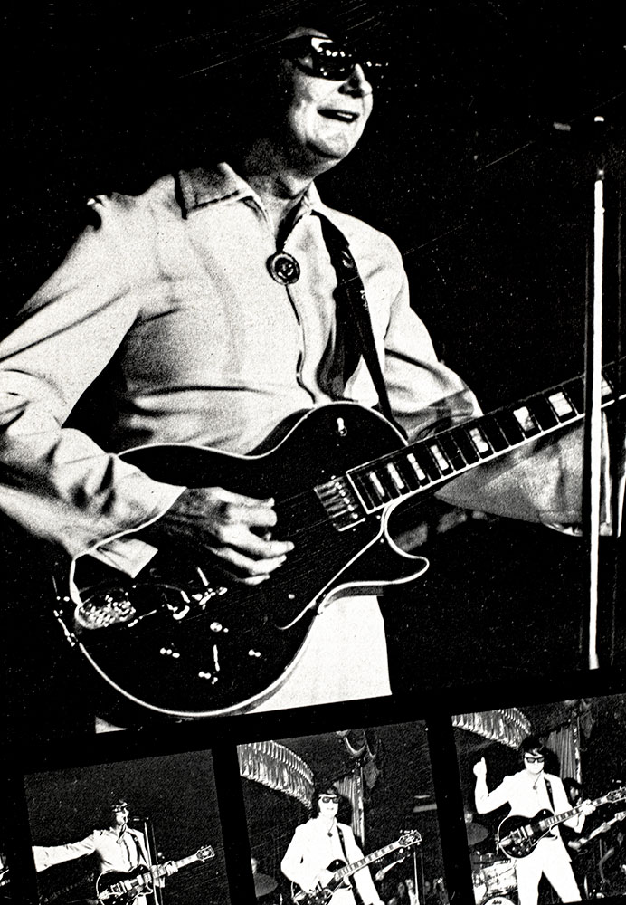 Roy Orbison Signed 1975 UK Tour Program.