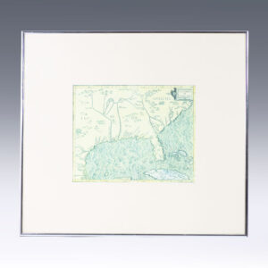 Florida et Apalche. [Facsimile 16th Century Map of Florida].