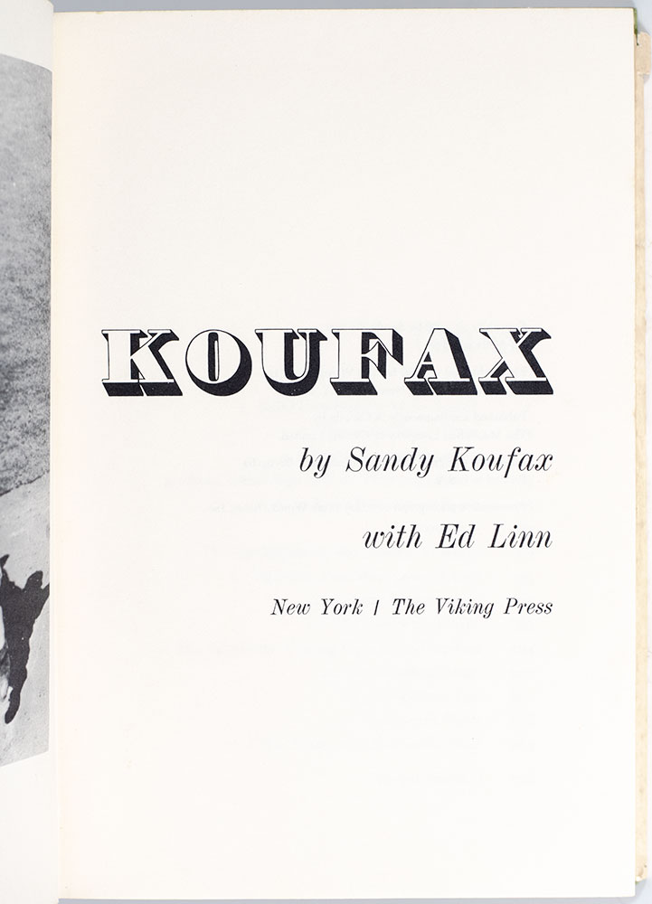 Koufax.