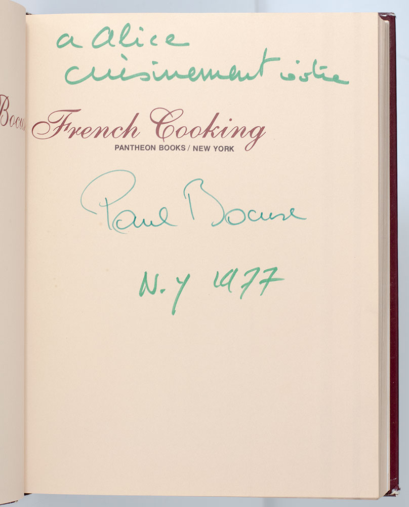 Paul Bocuse's French Cooking.