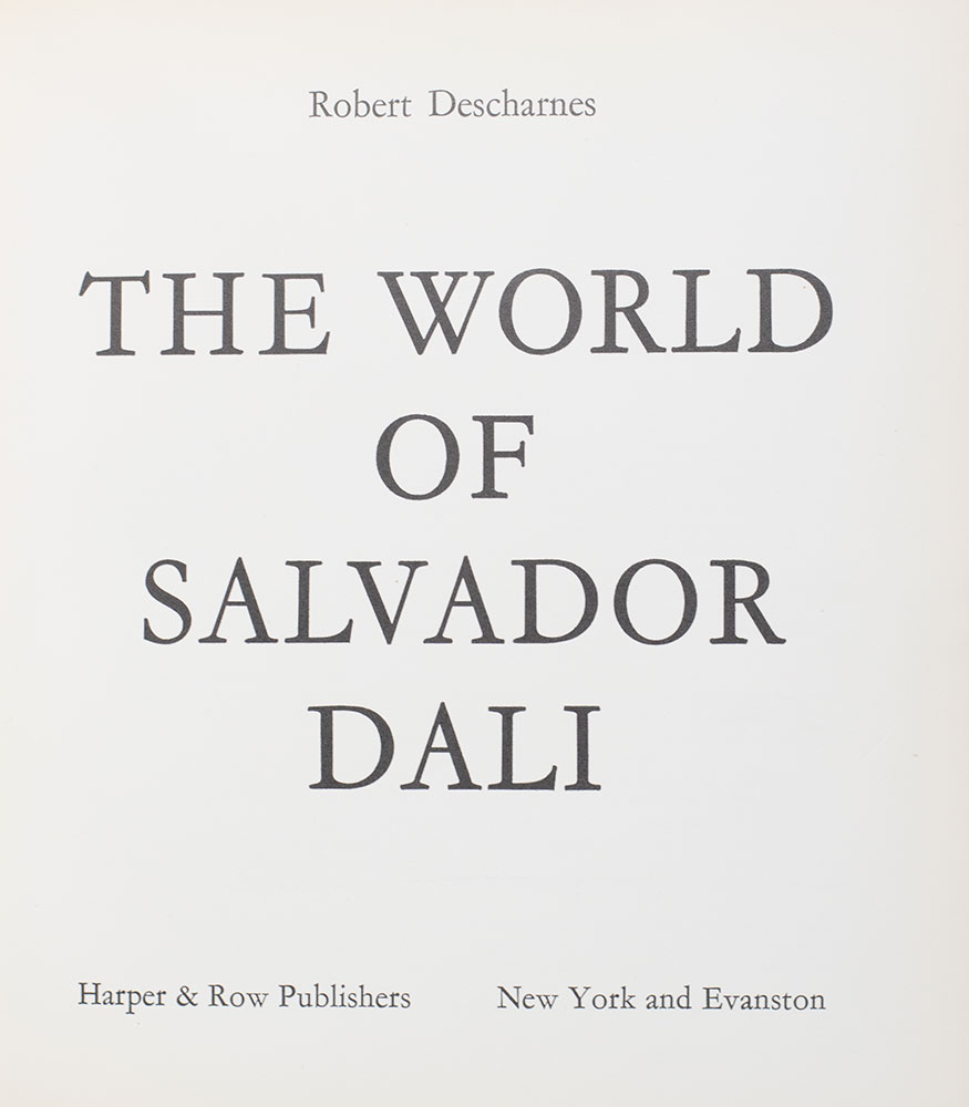 The World of Salvador Dali.