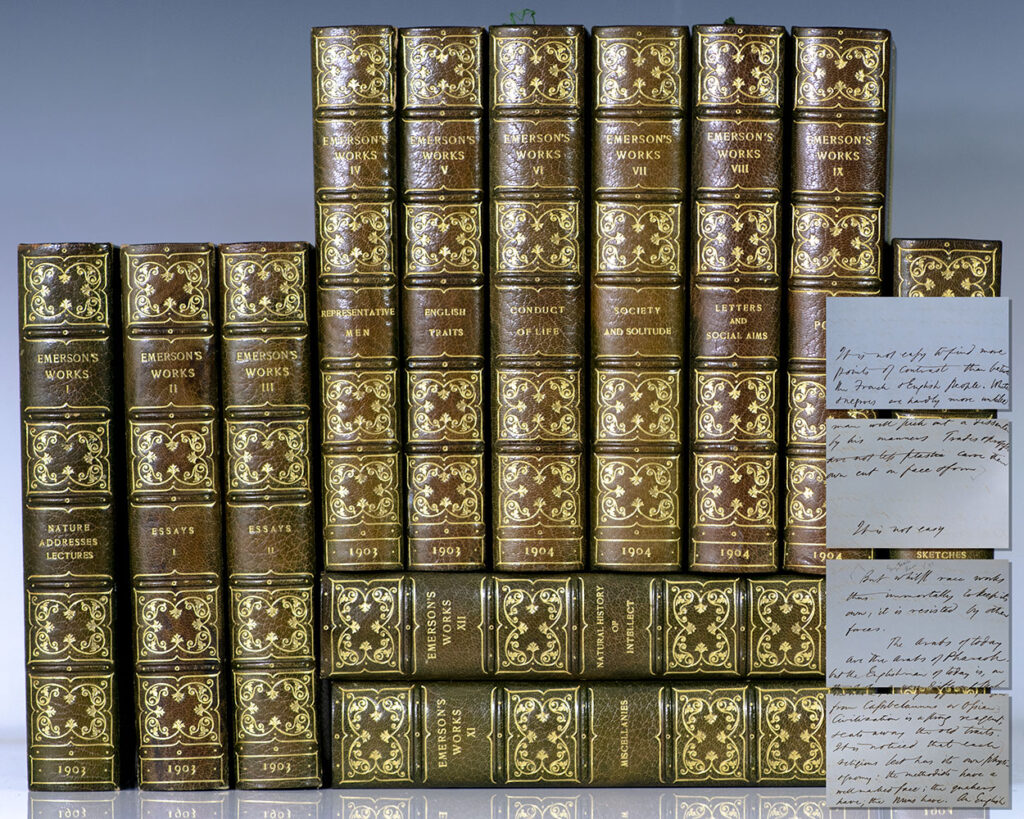 The Complete Works of Ralph Waldo Emerson.