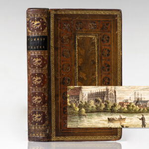 The Book of Common Prayer and Administration of the Sacraments, and other Rites and Ceremonies of the Church according to the use of the Church of England; together with the Psalter or Psalms of David, pointed as they are to be sung or said in Churches. [Fore-edge Painting]