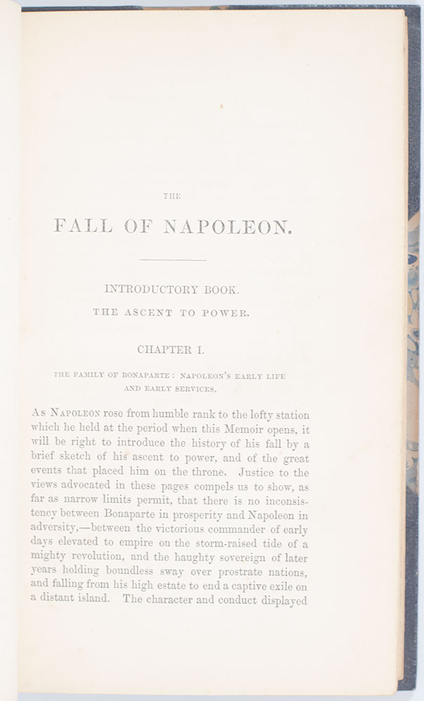 The Fall of Napoleon: An Historical Memoir.