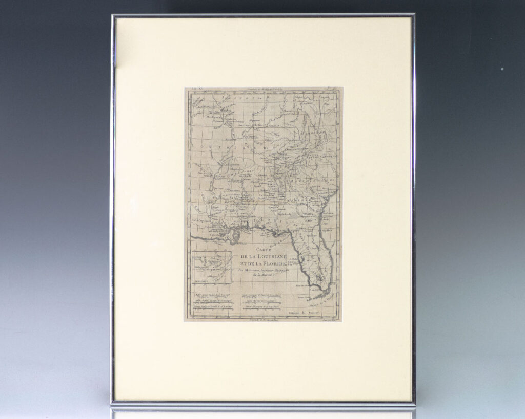 Carte De La Louisiane Et De La Floride. [18th Century French Map of Florida].