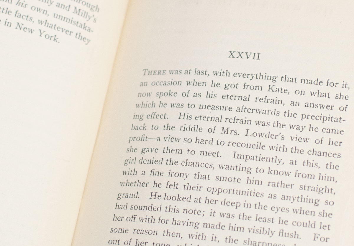 The Wings of the Dove.