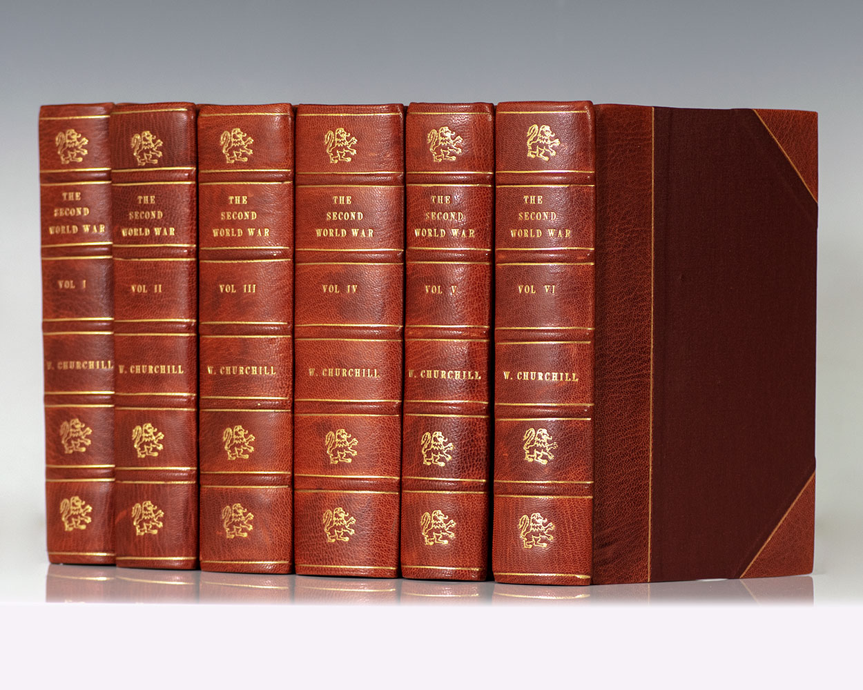 The Second World War: The Gathering Storm; Their Finest Hour; The Grand Alliance; The Hinge of Fate; Closing the Ring; Triumph and Tragedy.