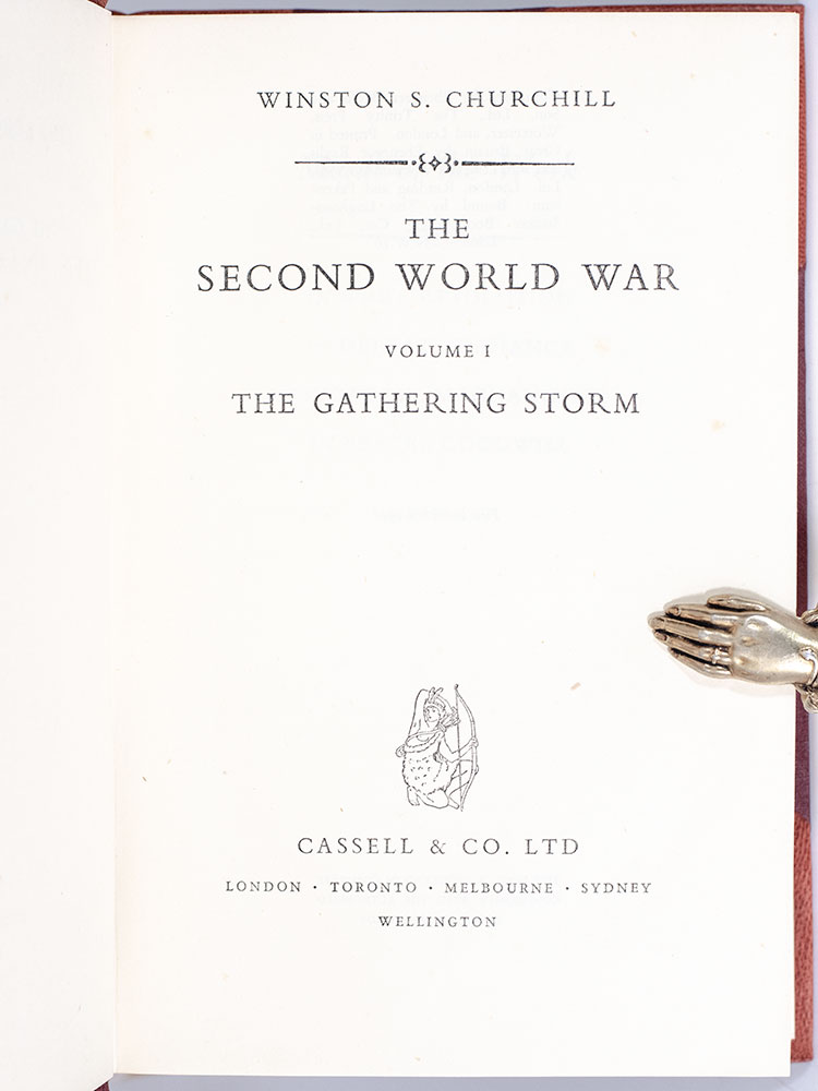 The Second World War: The Gathering Storm; Their Finest Hour; The Grand Alliance; The Hinge of Fate; Closing the Ring; Triumph and Tragedy.