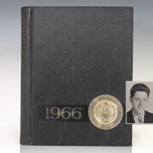 Bill Clinton 1966 Georgetown University Yearbook.