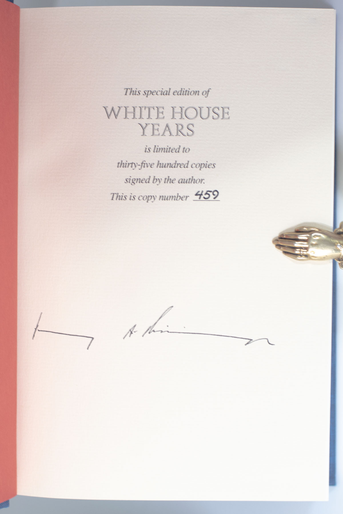 White House Years and Years of Upheaval.