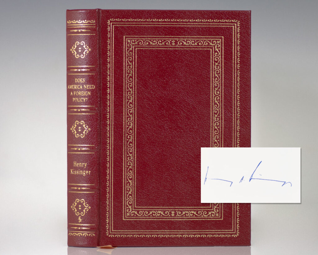 Does America Need A Foreign Policy?: Toward a Diplomacy for the 21st Century.