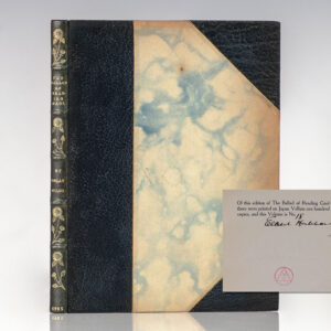 The Ballad of Reading Gaol, as written by Oscar Wilde and done into a Book by the Roycrofters, at their Shop, which is in East Aurora, Erie County, State of New York.