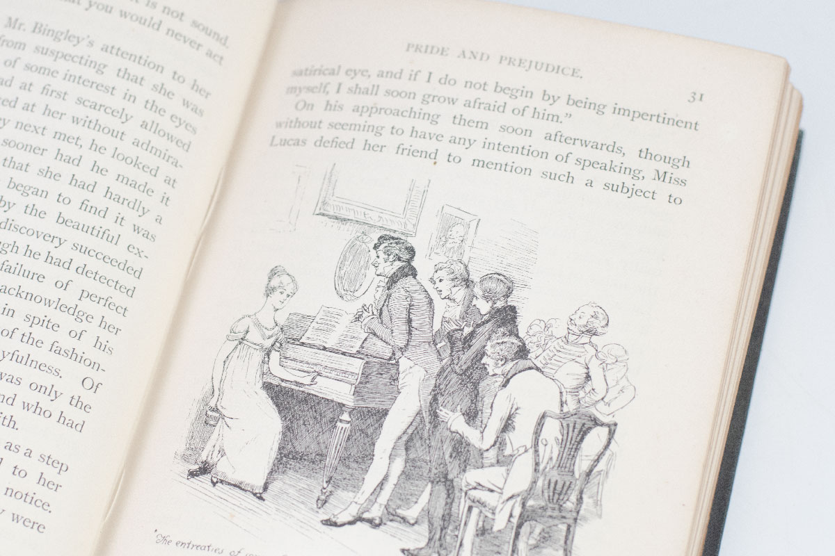 Pride and Prejudice.