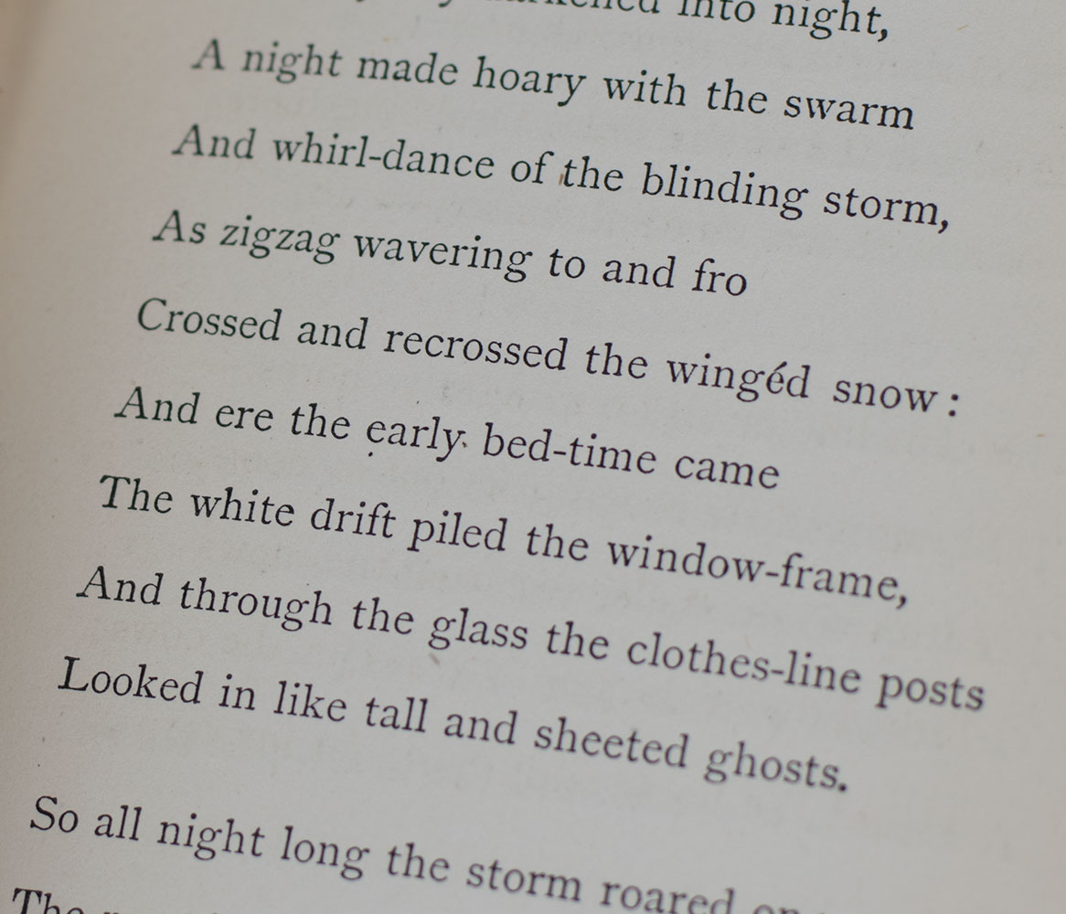 Snow-Bound. A Winter Idyl.