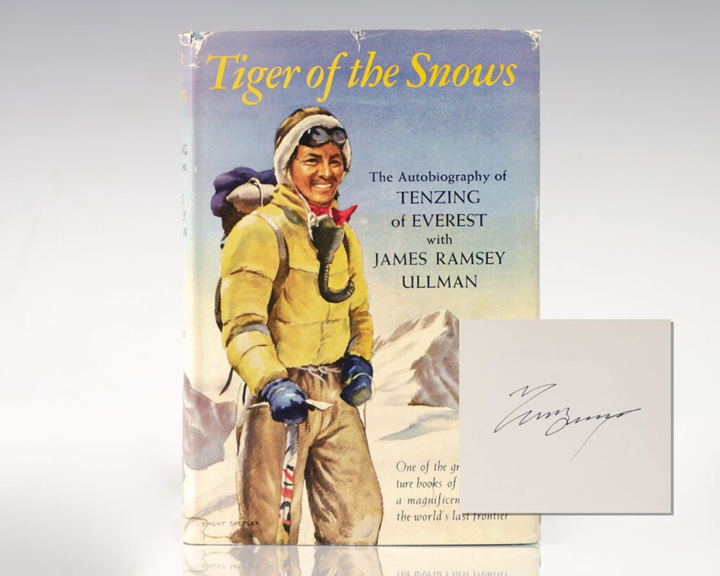 Tiger of the Snows: The Autobiography of Tenzing of Everest.