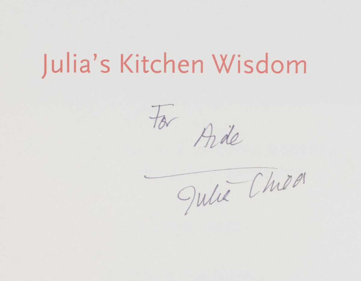 Julia's Kitchen Wisdom Essential Techniques And Recipes From A Lifetime Of Cooking.