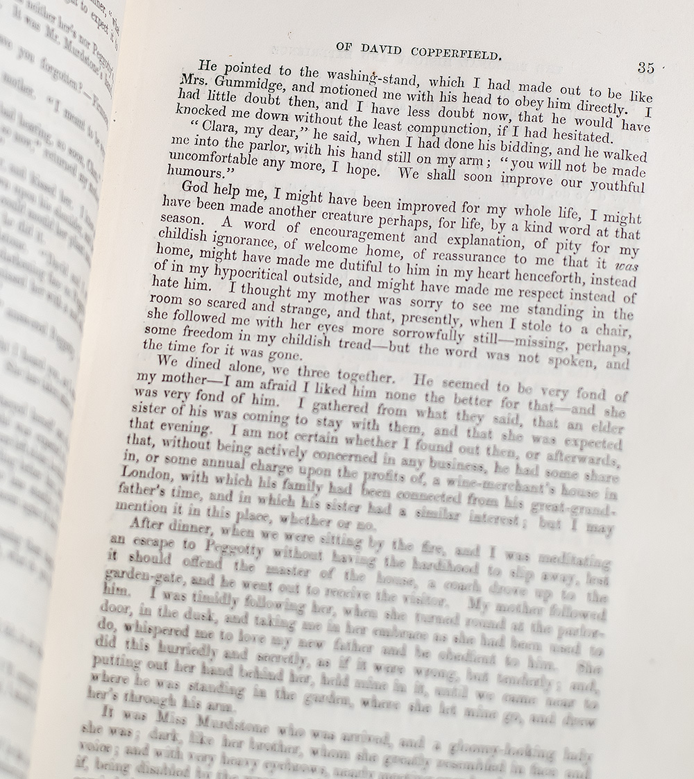 The Personal History of David Copperfield.