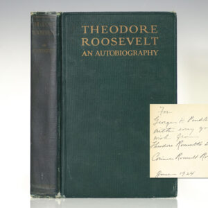 Theodore Roosevelt: An Autobiography.