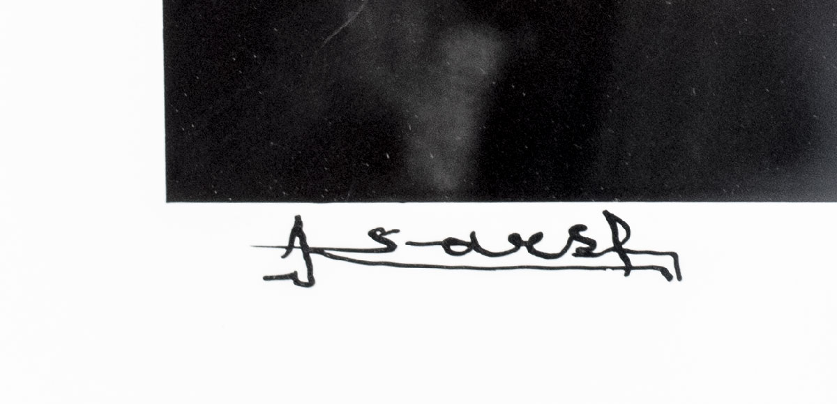 Yousuf Karsh Signed Winston S. Churchill Portrait.