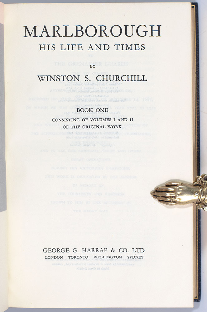 Marlborough: His Life and Times.