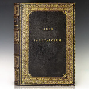 19th Century Victorian Era Blank Guest Book.