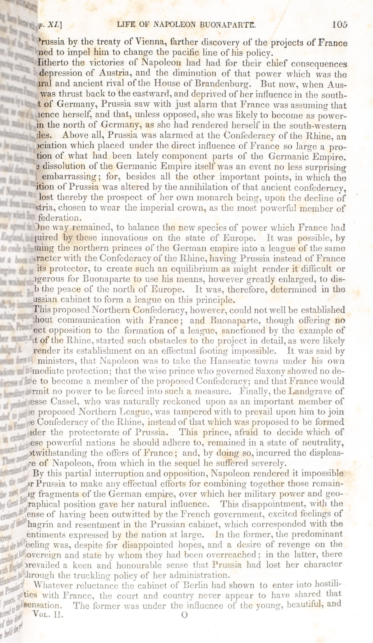 The Life of Napoleon Buonaparte, Emperor of the French Revolution.