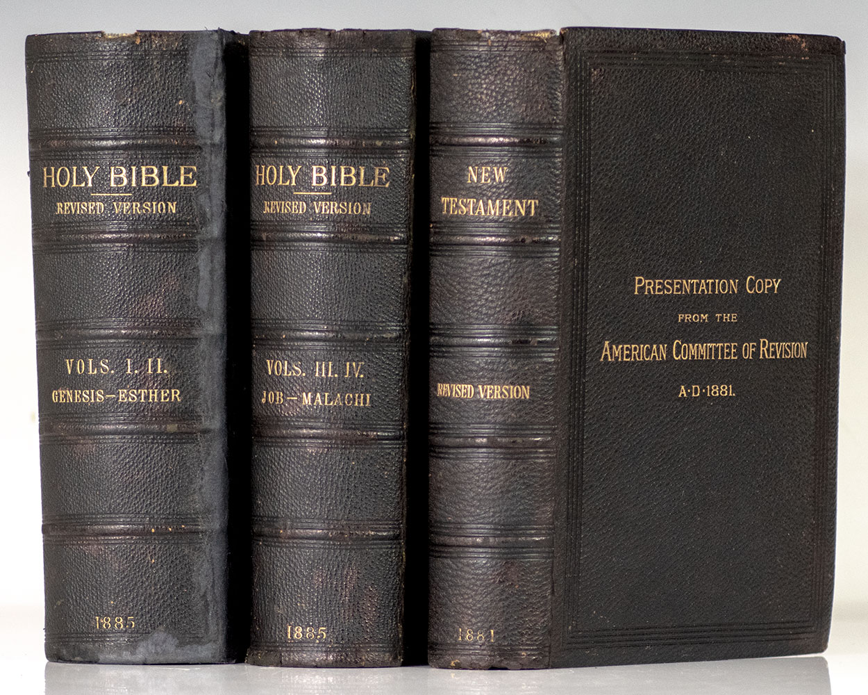 The Holy Bible Containing the Old and New Testaments Translated Out of the Original Tongues: Being the Version Set Forth A.D. 1611 Compared with the Most Ancient Authorities and Revised.