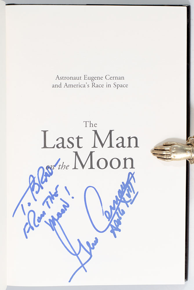 The Last Man on the Moon: Astronaut Eugene Cernan and America's Space Race.