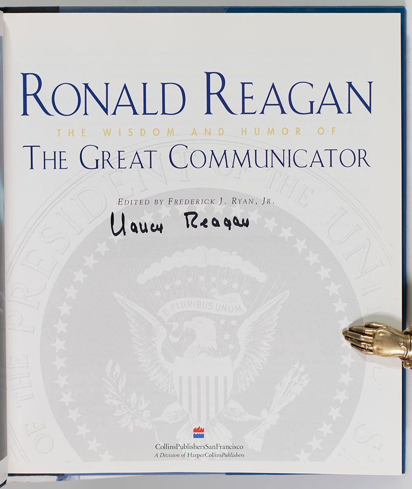 Ronald Reagan: The Wisdom and Humor of the Great Communicator.