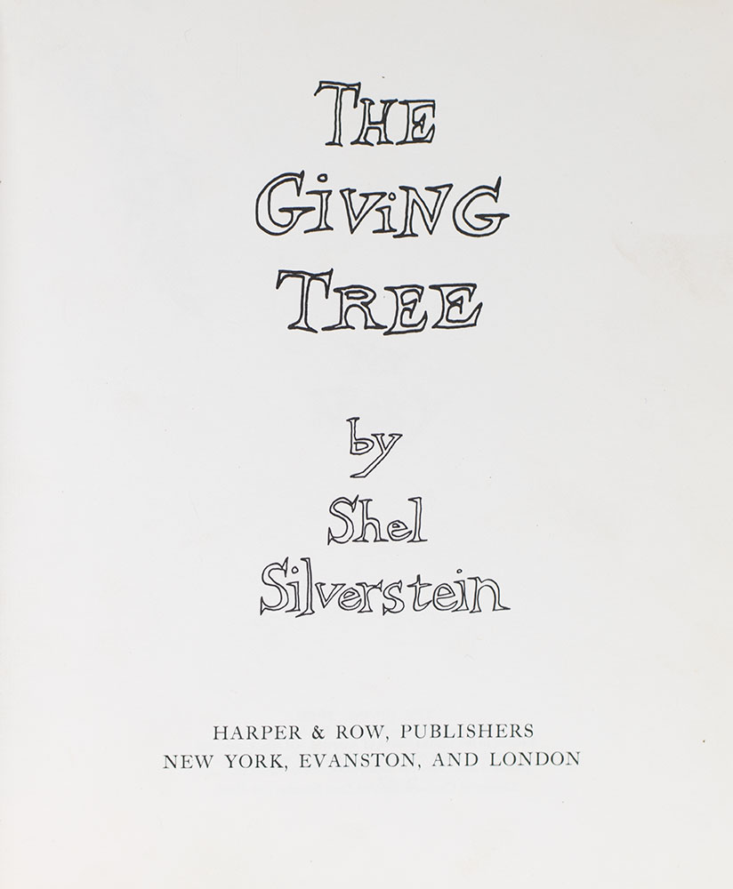 The Giving Tree.