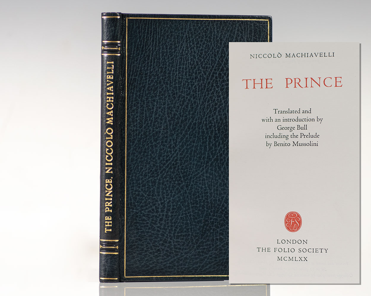 Nicholas Machiavel’s Prince.