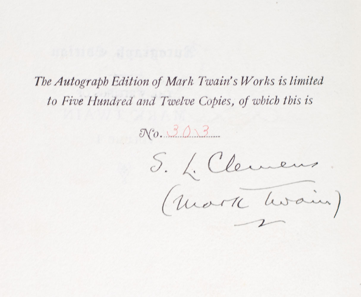 The Writings of Mark Twain.