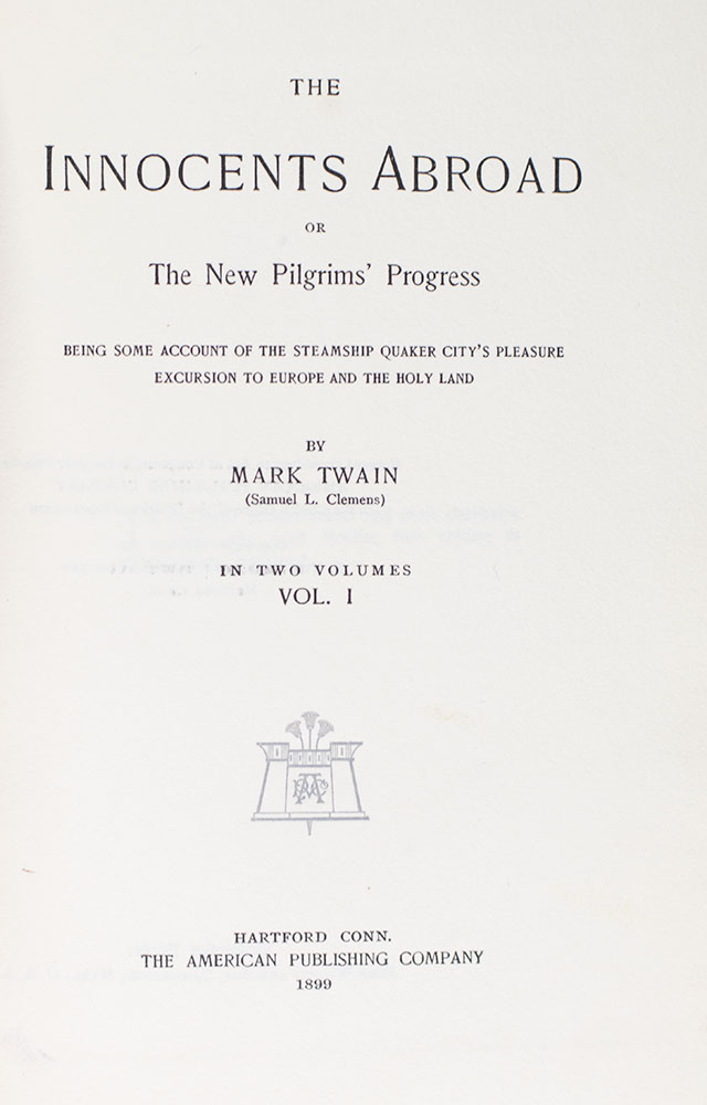 The Writings of Mark Twain.